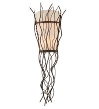 2nd Avenue Designs White 118544 - 12" Wide Rama Wall Sconce