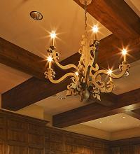 2nd Avenue Designs White 146639 - 45" Wide Tristan 6 Light Chandelier