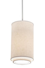 2nd Avenue Designs White 178208 - 9"W Cilindro Textrene Pendant