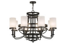 2nd Avenue Designs White 180019 - 46"W Saxony 8 LT Chandelier