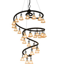 2nd Avenue Designs White 188862 - 60" Wide Zikloi 30 LT Chandelier