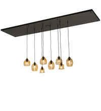 2nd Avenue Designs White 189591 - 96" Long Raquel 8 Light Cascading Pendant