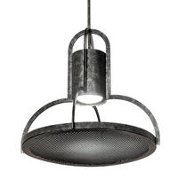 2nd Avenue Designs White 203387 - 20" Wide Butler Weave-Tex Pendant