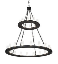 2nd Avenue Designs White 219493 - 60" Wide Loxley 28 Light Two Tier Chandelier