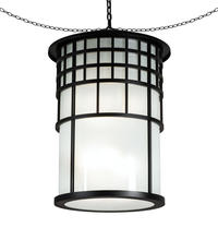 2nd Avenue Designs White 221578 - 24" Wide Hudson House Pendant