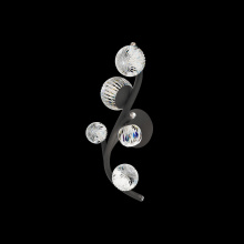 Schonbek Forever SJ22522-26R - Audacity LED 3000K/3500K/4000K/5000K Indoor Wall Lighting in French Gold with Radiance® Crystal D