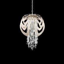 Schonbek Forever SJ62522-82R - Starfall 22in 120V/270V LED Pendant in Tourmaline with Clear Radiance® Crystal